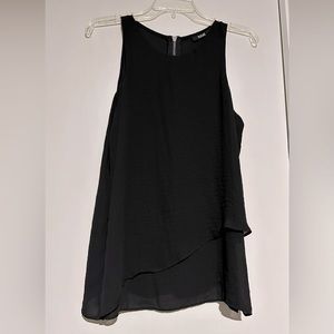 A New Approach Black Tank Top Blouse